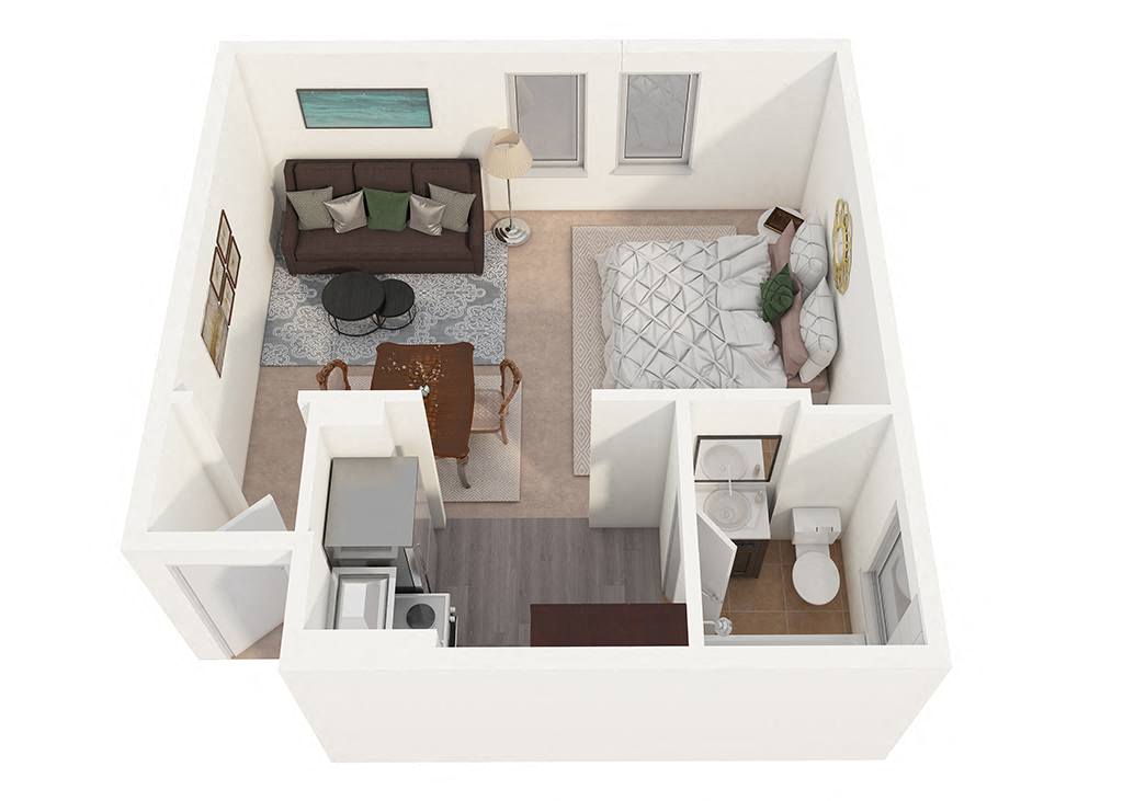 Studio, 1 & 2 bedroom in Philadelphia, PA. Madison Apartments